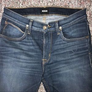 Hudson ‘Blake’ Slim Straight Dark Wash Jeans